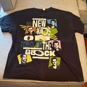 Tultex NKOTB Fan Club Exclusive Black Graphic Tee - Short Sleeve